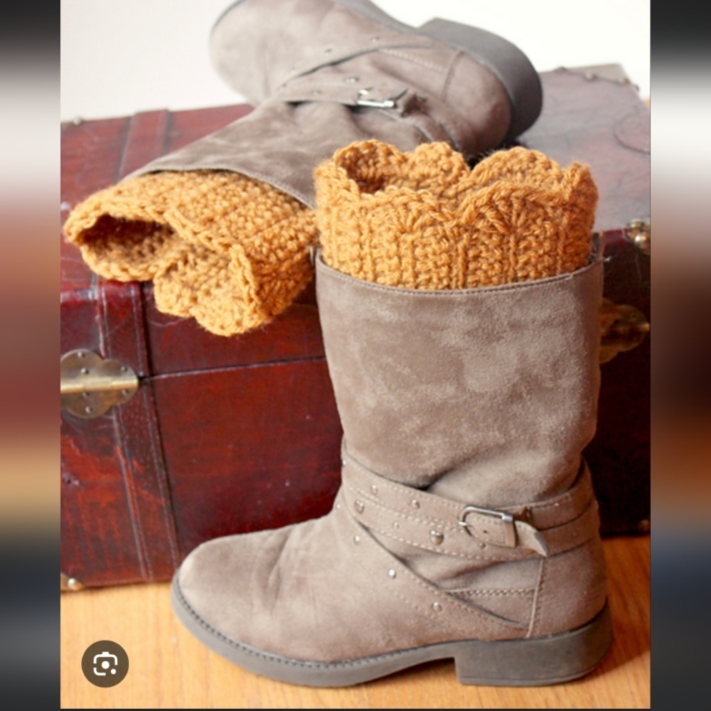 Bundle Handmade Crochet Boot Cuffs